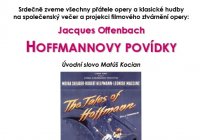 Filmové ztvárnění opery - Hoffmannovy povídky