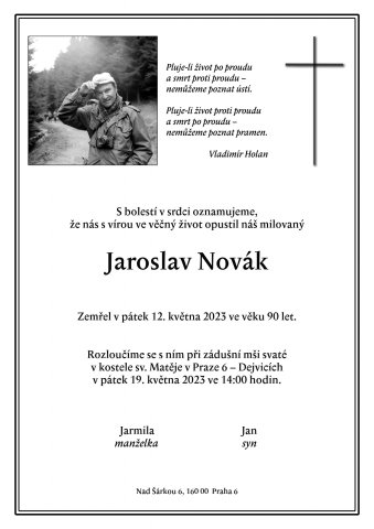 Parte Jaroslav Novák.