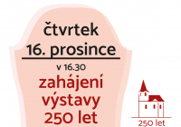 Zahájení výstavy 250 let kostela sv. Matěje