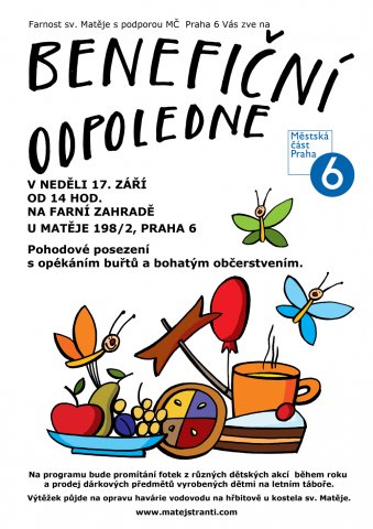 Benefiční odpoledne.