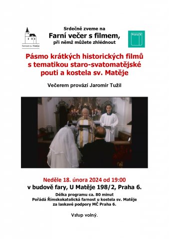 Farní večer s filmem.