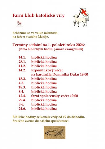 Farní klub katolické víry.